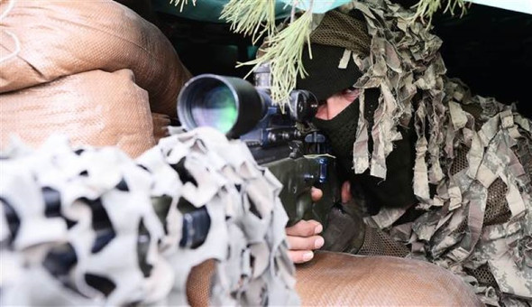 Teröristlerin korkulu rüyası keskin nişancılar Afrin'de 14
