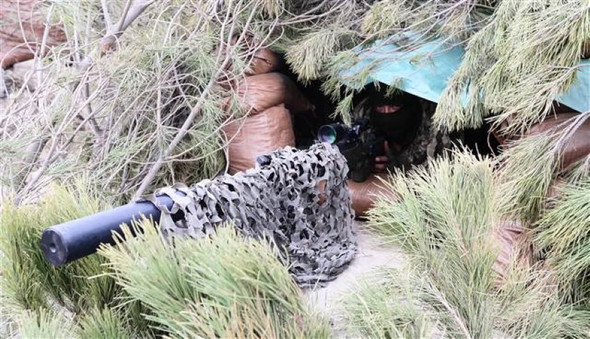 Teröristlerin korkulu rüyası keskin nişancılar Afrin'de 20