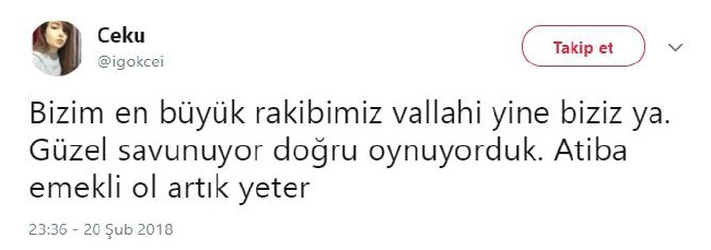 Sosyal medyada da bozgun 18