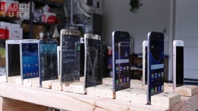 Telefonlara yapılan sıra dışı testler 22