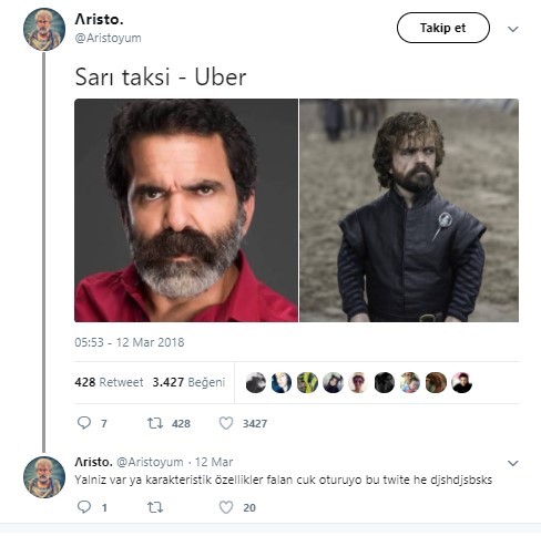 Sosyal medyada 'Sarı taksi ve Uber' karşılaştırması 11