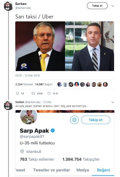 Sosyal medyada 'Sarı taksi ve Uber' karşılaştırması 13