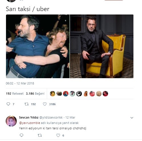 Sosyal medyada 'Sarı taksi ve Uber' karşılaştırması 14