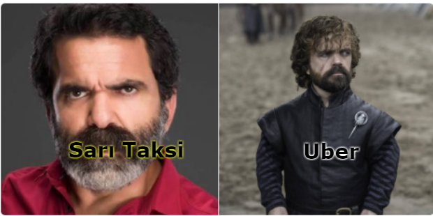 Sosyal medyada 'Sarı taksi ve Uber' karşılaştırması 20
