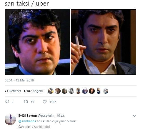 Sosyal medyada 'Sarı taksi ve Uber' karşılaştırması 25