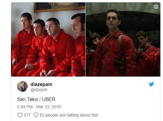 Sosyal medyada 'Sarı taksi ve Uber' karşılaştırması 28