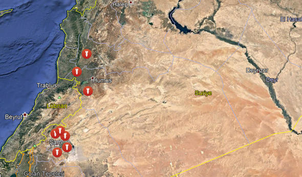 Suriye’de neresi, hangi silahla vuruldu? 3