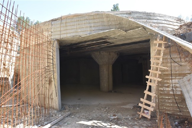 Afrin'de 1000 terörist kapasiteli dev yer altı karargahı 7