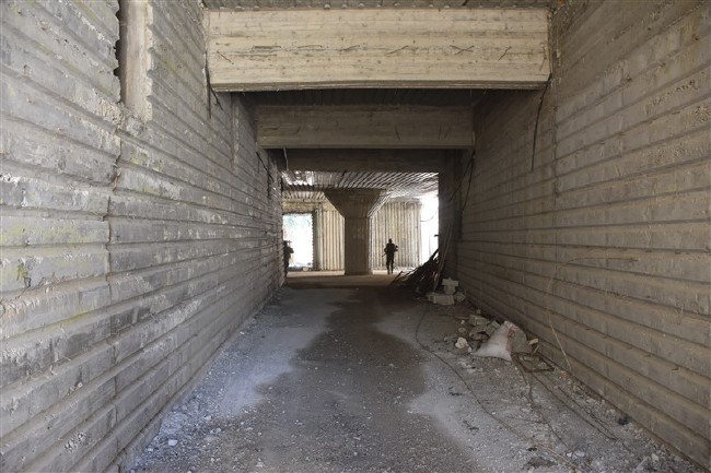 Afrin'de 1000 terörist kapasiteli dev yer altı karargahı 8