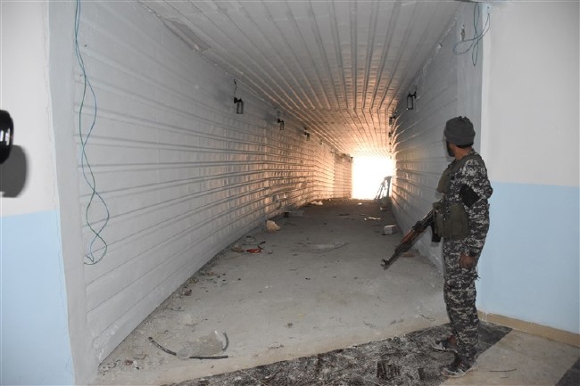 Afrin'de 1000 terörist kapasiteli dev yer altı karargahı 13