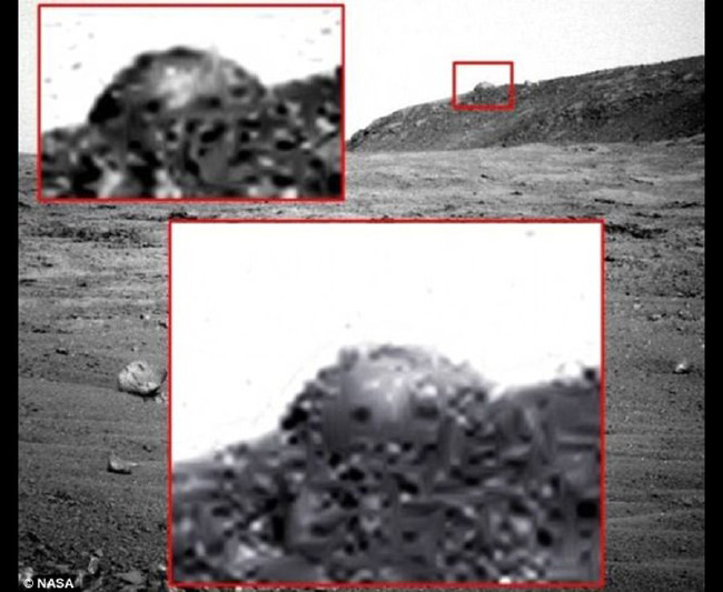 Mars ve Ay'da ilginç görüntüler 24