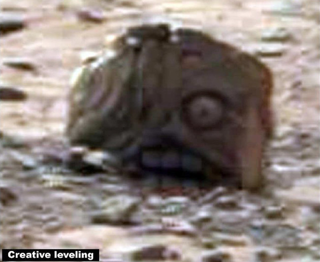 Mars ve Ay'da ilginç görüntüler 13