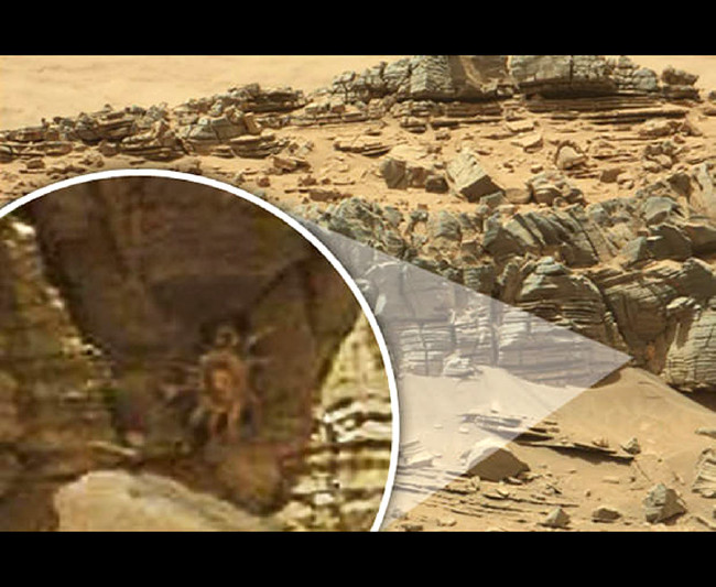 Mars ve Ay'da ilginç görüntüler 14