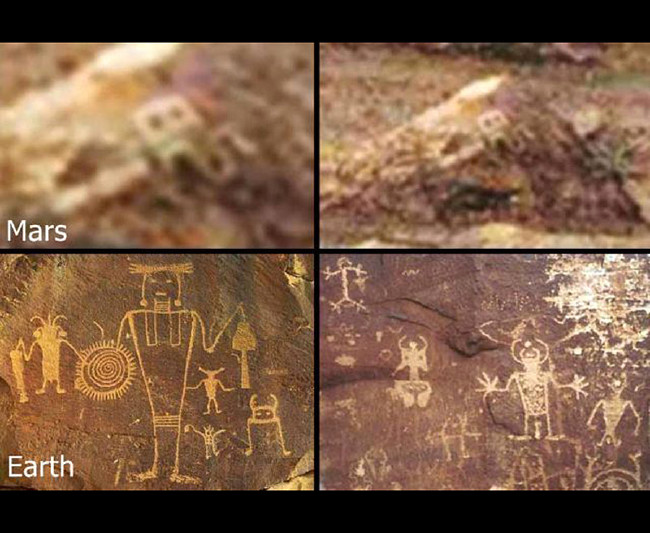 Mars ve Ay'da ilginç görüntüler 20