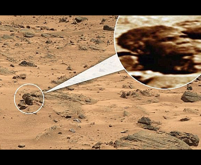 Mars ve Ay'da ilginç görüntüler 21