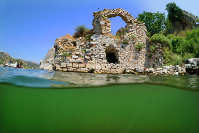 Bafa Gölü'nü hiç böyle görmediniz 9