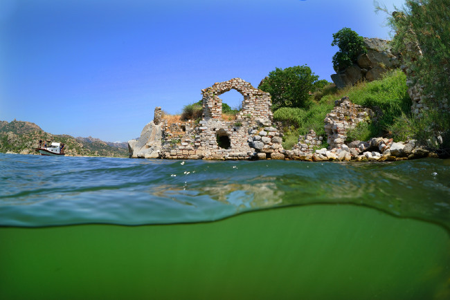 Bafa Gölü'nü hiç böyle görmediniz 11