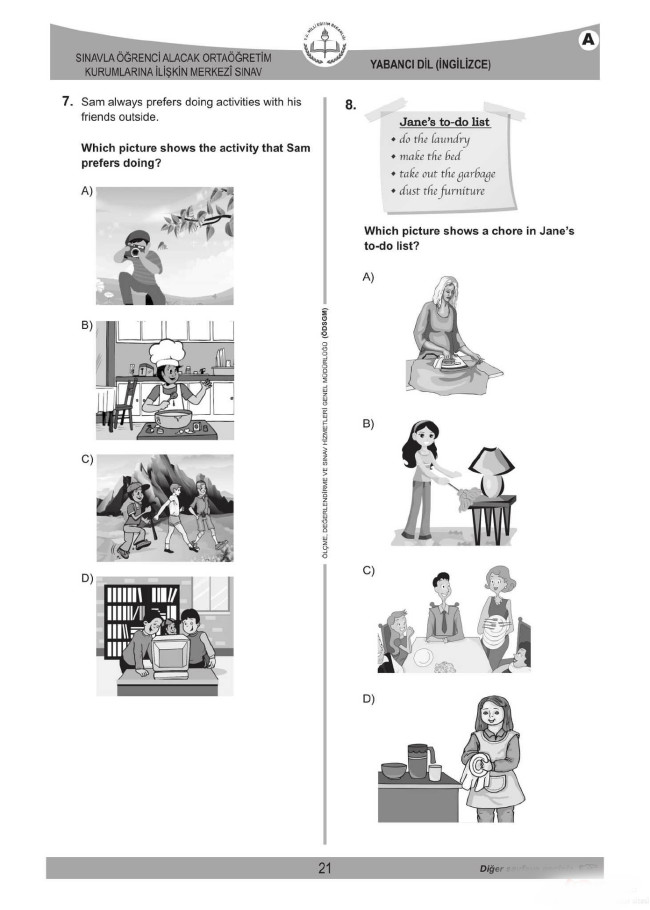 2018 LGS soruları ve cevapları... 23