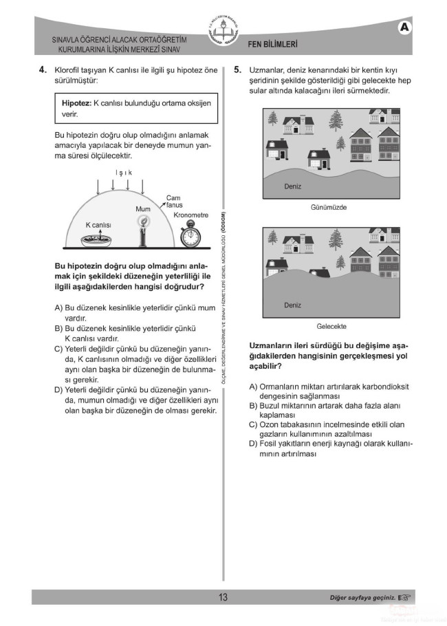 2018 LGS soruları ve cevapları... 38