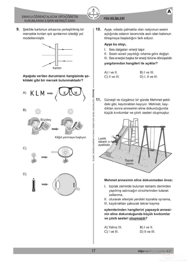 2018 LGS soruları ve cevapları... 42