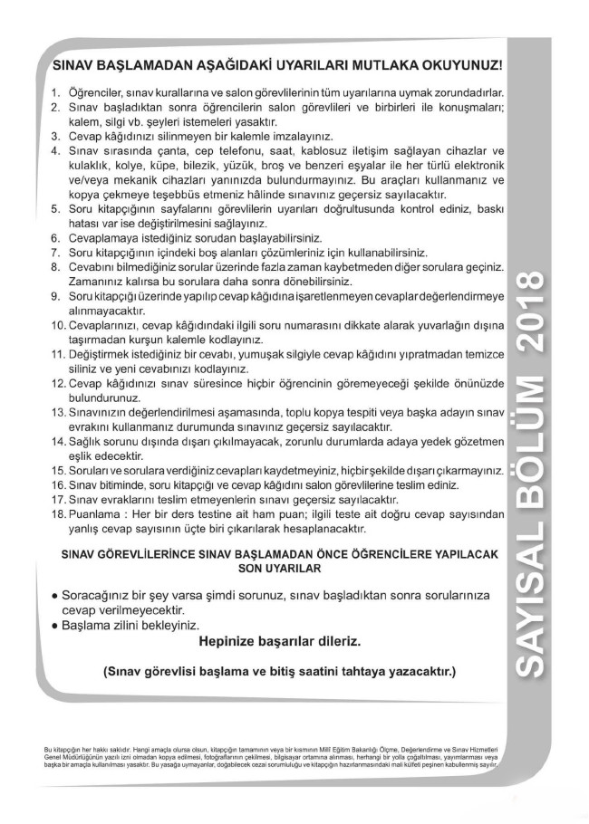2018 LGS soruları ve cevapları... 48