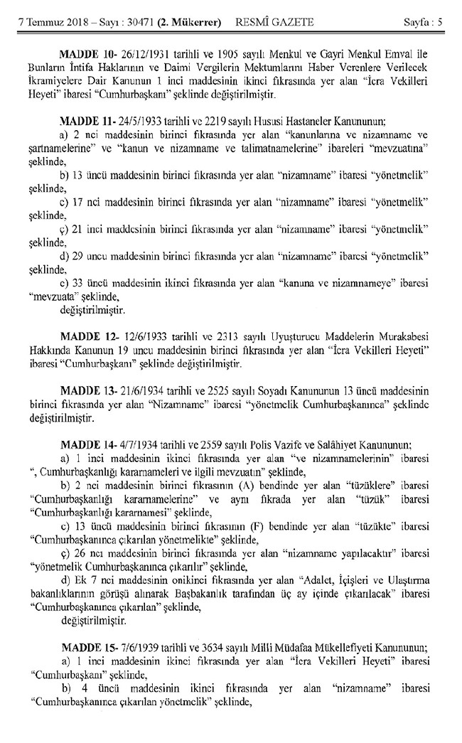 İşte 700 nolu uyum KHK'sı (tam metin) 5