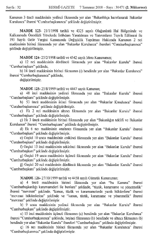 İşte 700 nolu uyum KHK'sı (tam metin) 32