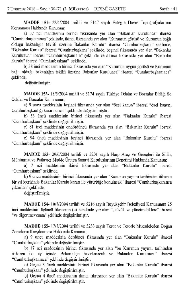 İşte 700 nolu uyum KHK'sı (tam metin) 41