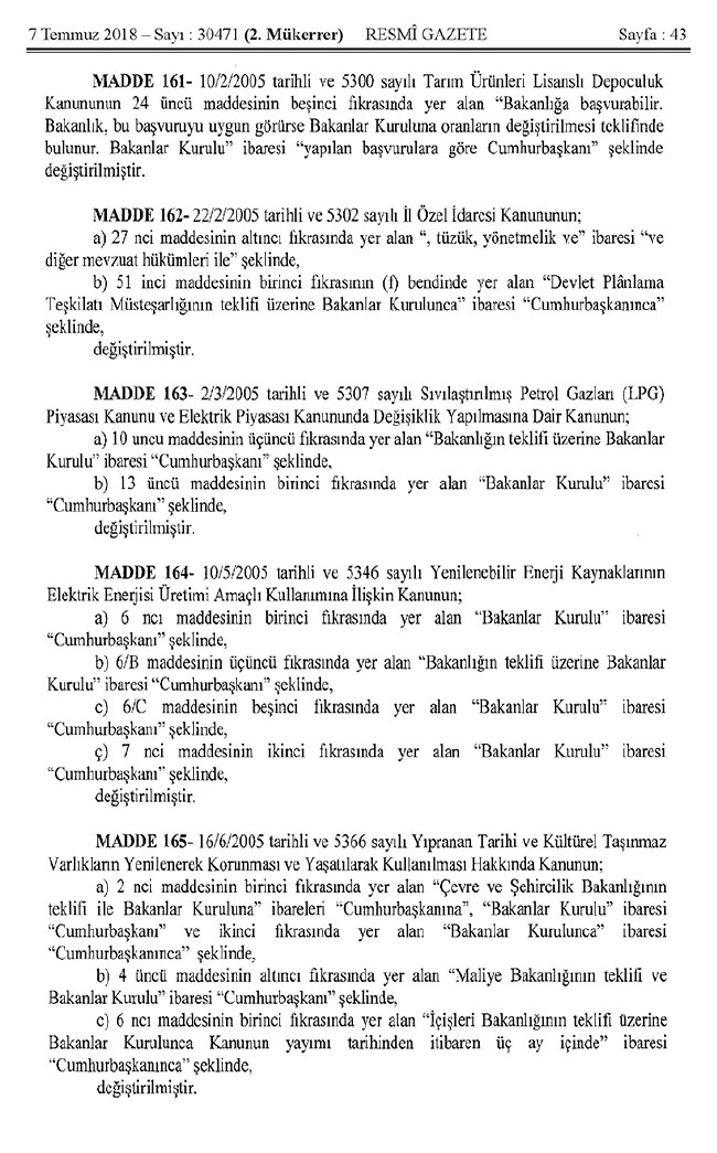 İşte 700 nolu uyum KHK'sı (tam metin) 43