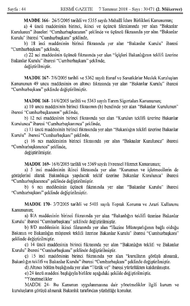 İşte 700 nolu uyum KHK'sı (tam metin) 44
