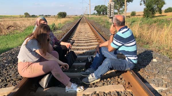 Tekirdağ tren kazası sonrası olay yerinden ilk görüntüler 12