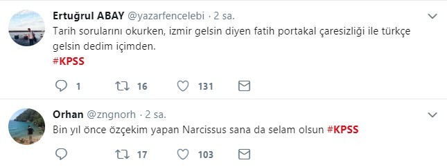 KPSS paylaşımları kahkahaya boğdu 37