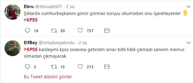 KPSS paylaşımları kahkahaya boğdu 40