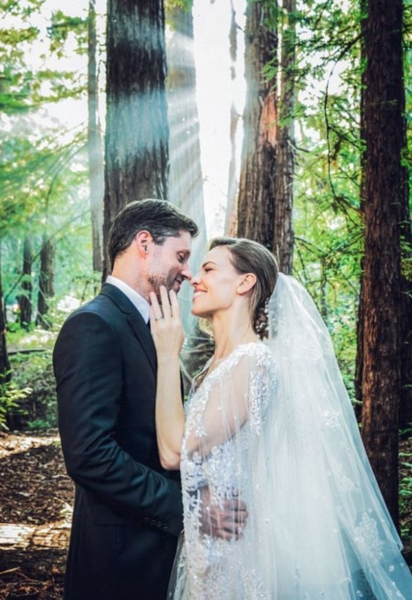 Hilary Swank ve Philip Schneider evlendi 2