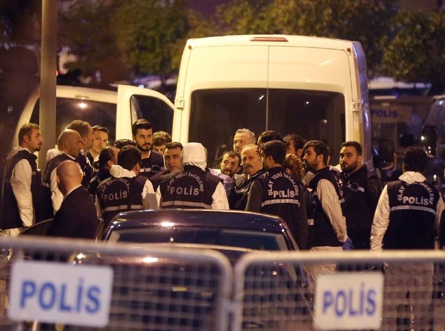 Türk polisi Suudi Konsolosluğu'nda 15