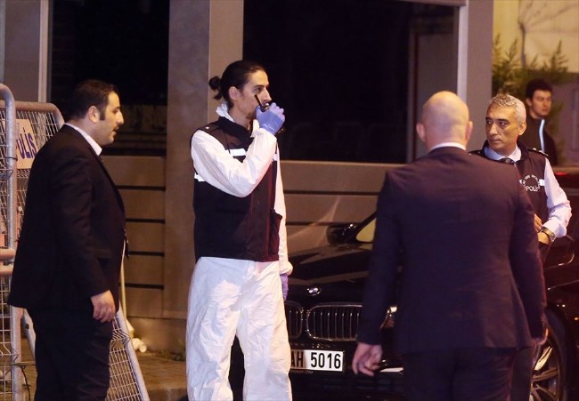 Türk polisi Suudi Konsolosluğu'nda 17