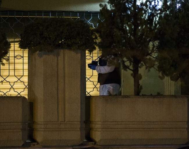 Türk polisi Suudi Konsolosluğu'nda 22