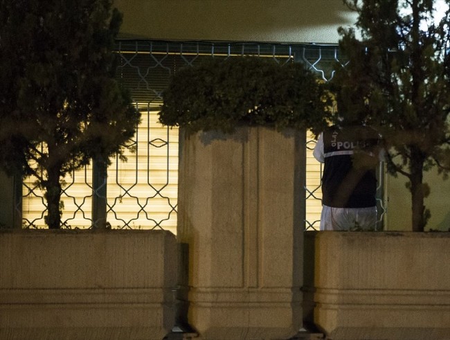 Türk polisi Suudi Konsolosluğu'nda 25