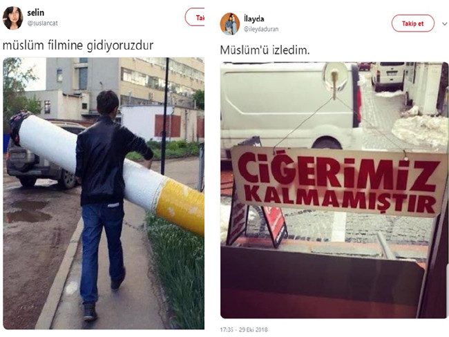 'Müslüm'e giden 'ciğerini bırakıp' çıkıyor 1