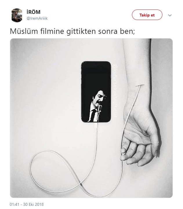 'Müslüm'e giden 'ciğerini bırakıp' çıkıyor 12