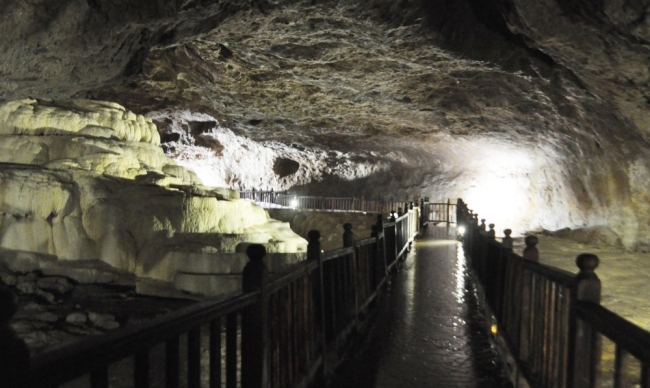 'Yer altındaki gizli Pamukkale' 1