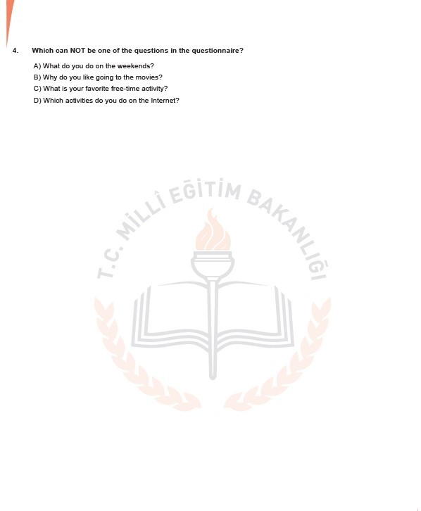 LGS Kasım ayı örnek soruları 54