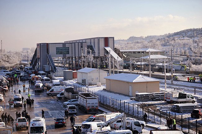 Hızlı tren kazasından kahreden kareler 41
