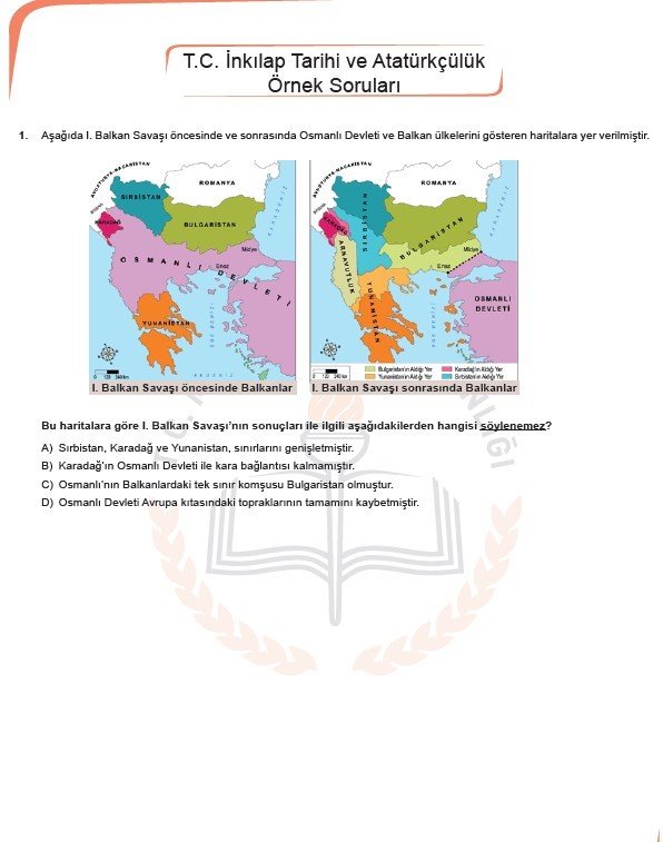 2019 LGS örnek soruları 24