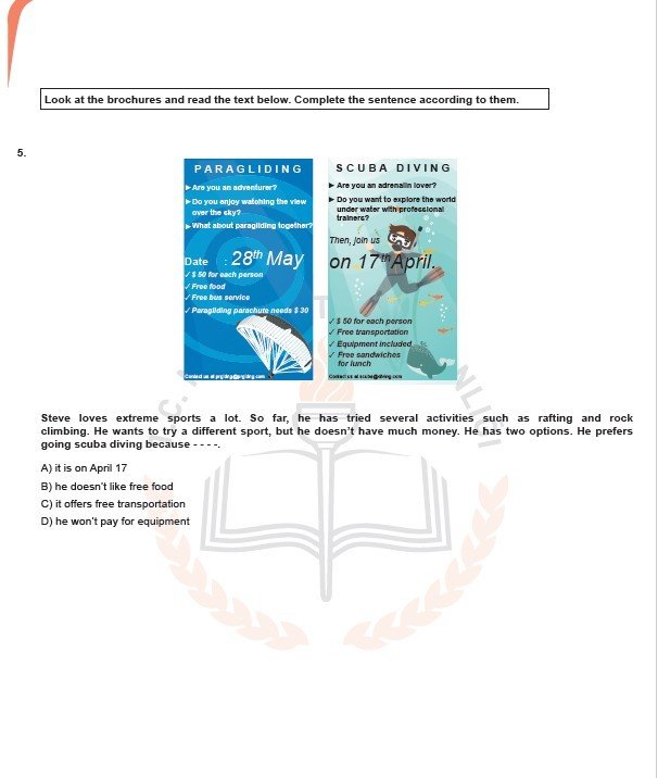 2019 LGS örnek soruları 29