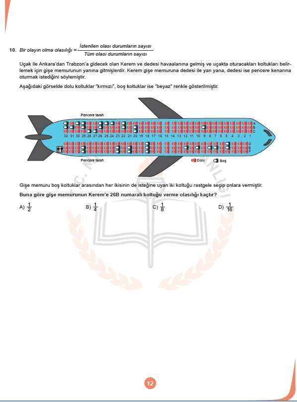 2019 LGS örnek soruları 45