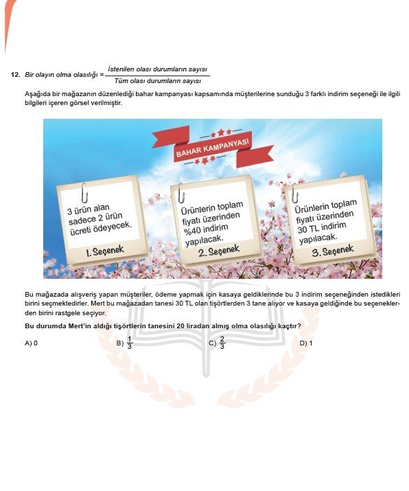 2019 LGS örnek soruları 47