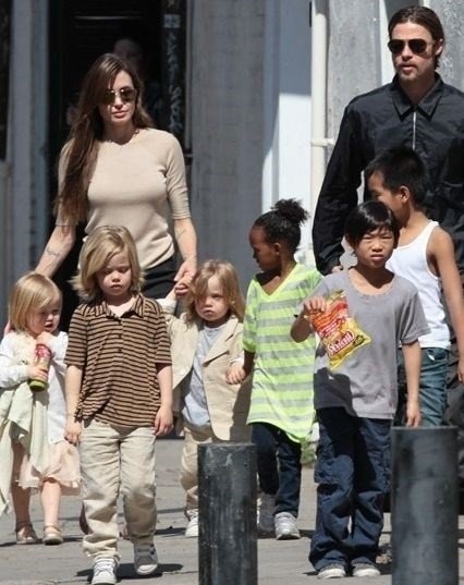 Brad Pitt'in hayal kırıklığı... Evlatları reddetti 7