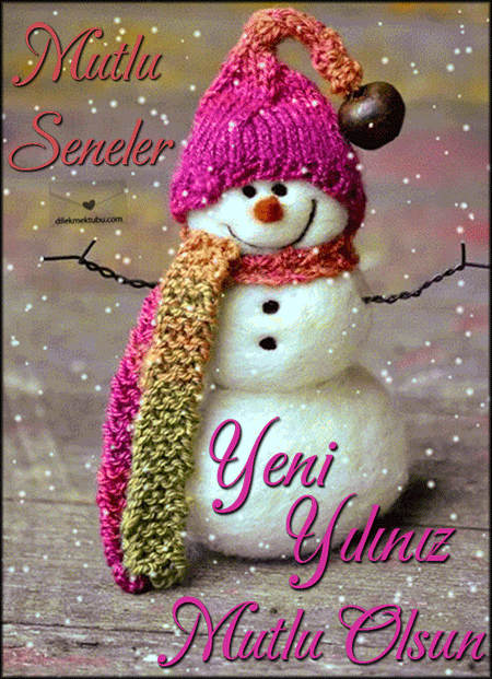 Hareketli yeni yıl mesajları 2019 (Gifli animasyonlu yeni yıl mesajları) 23