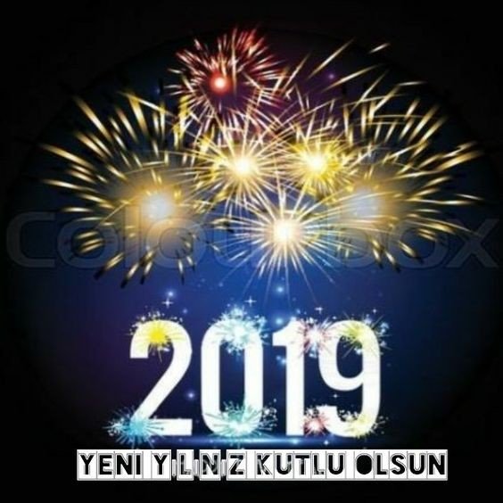 Hareketli yeni yıl mesajları 2019 (Gifli animasyonlu yeni yıl mesajları) 35